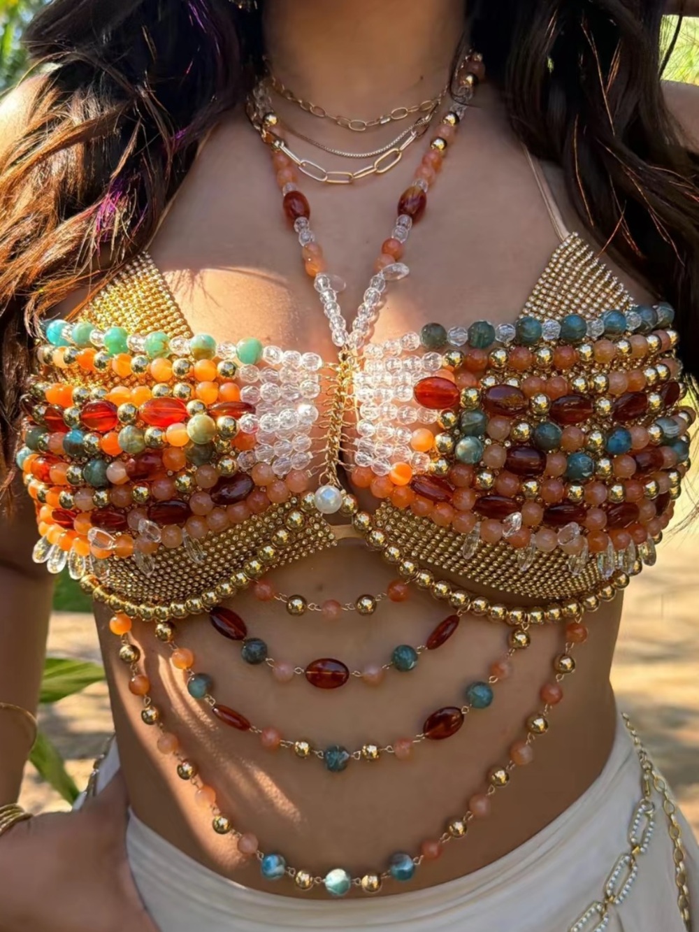 Beaded Bra✨